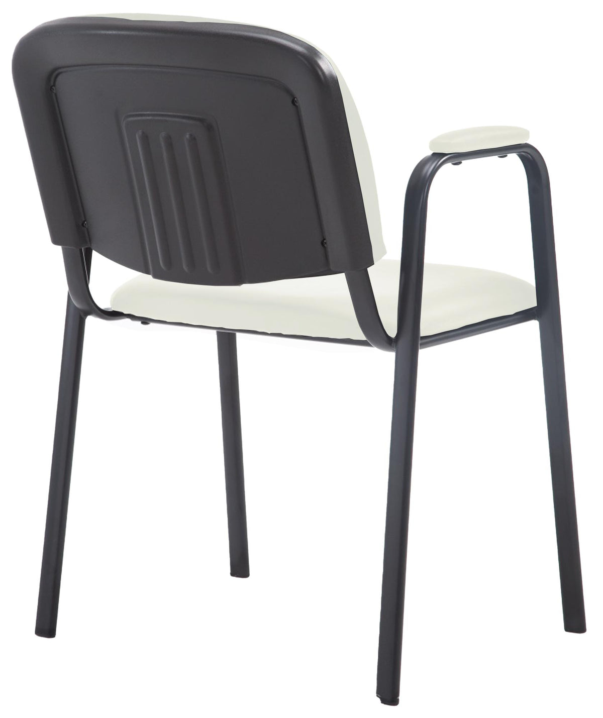Stapelstoel Ken Pro Kunstleer creme creme