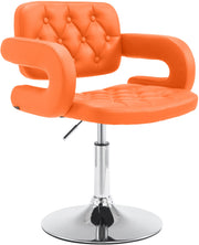 Lounger Dublin Kunstleer oranje orange