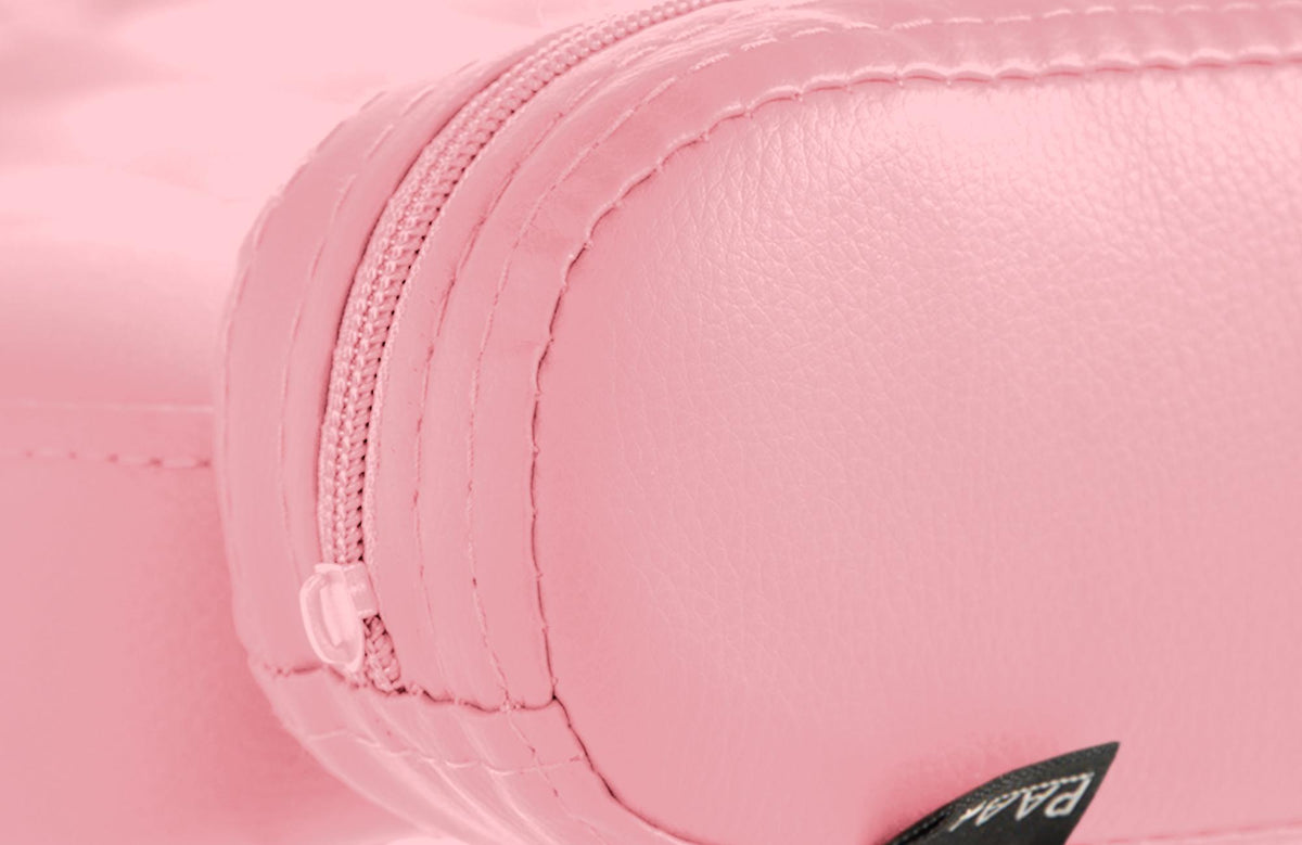 Barkruk Dublin roze,chroom pink