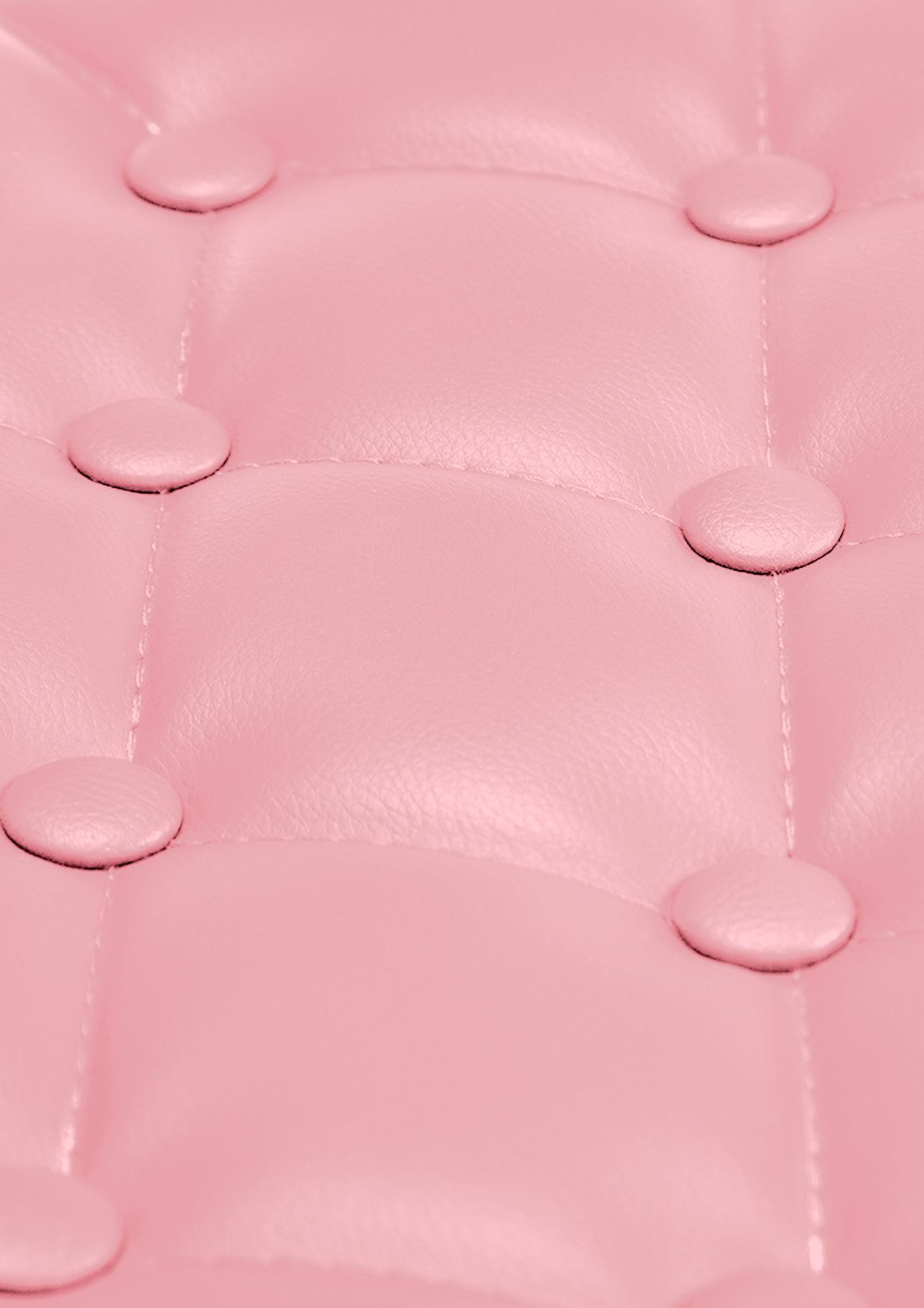 Barkruk Dublin roze,chroom pink