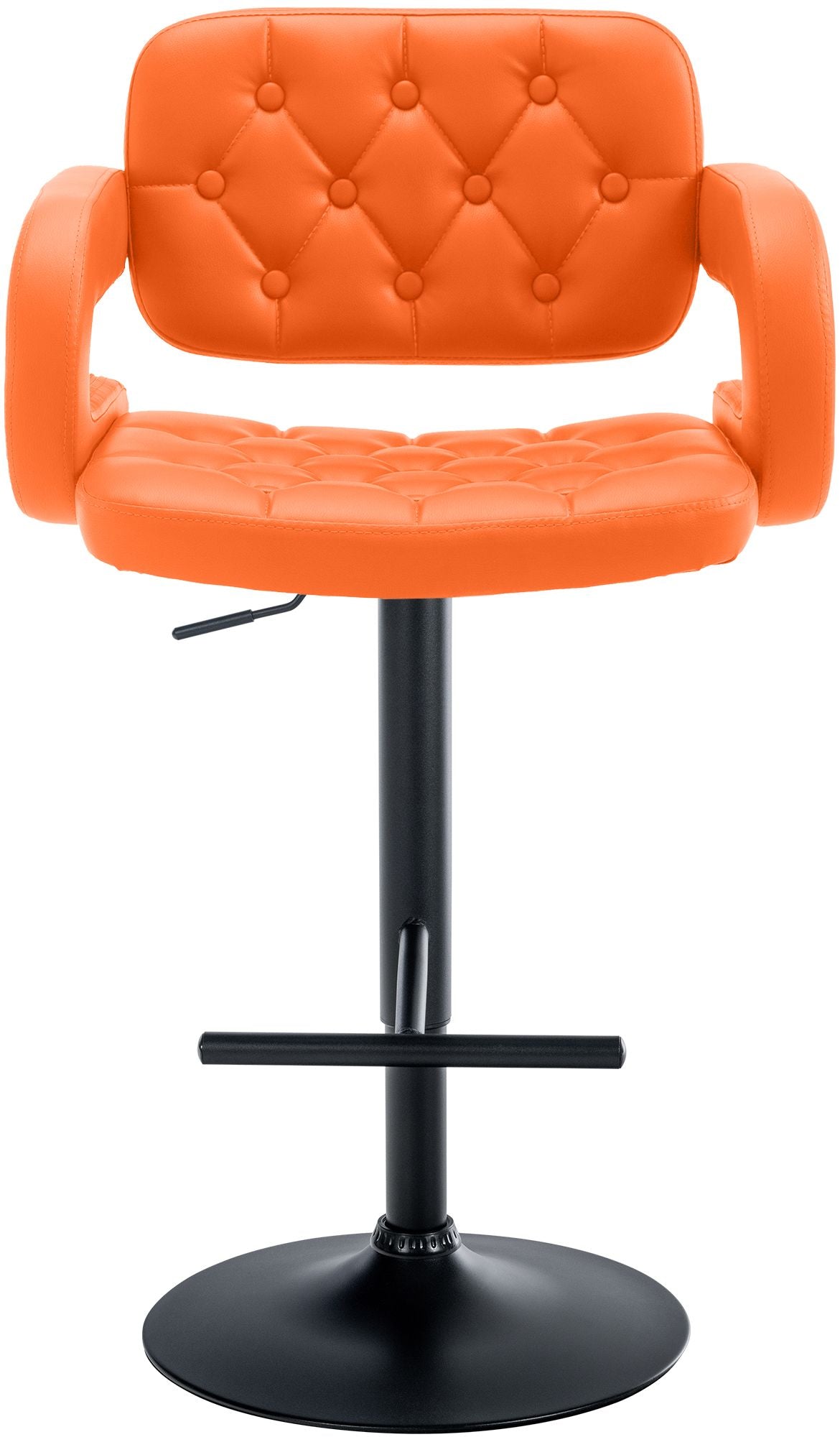 Barkruk Dublin oranje,zwart orange