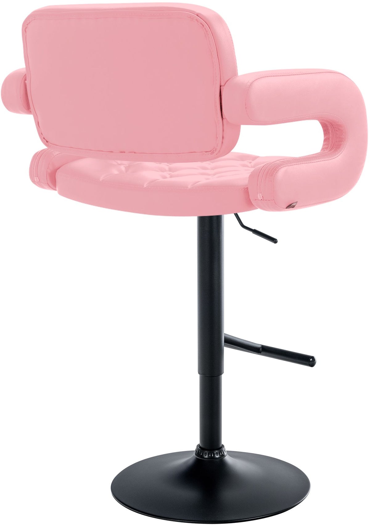 Barkruk Dublin roze,zwart pink