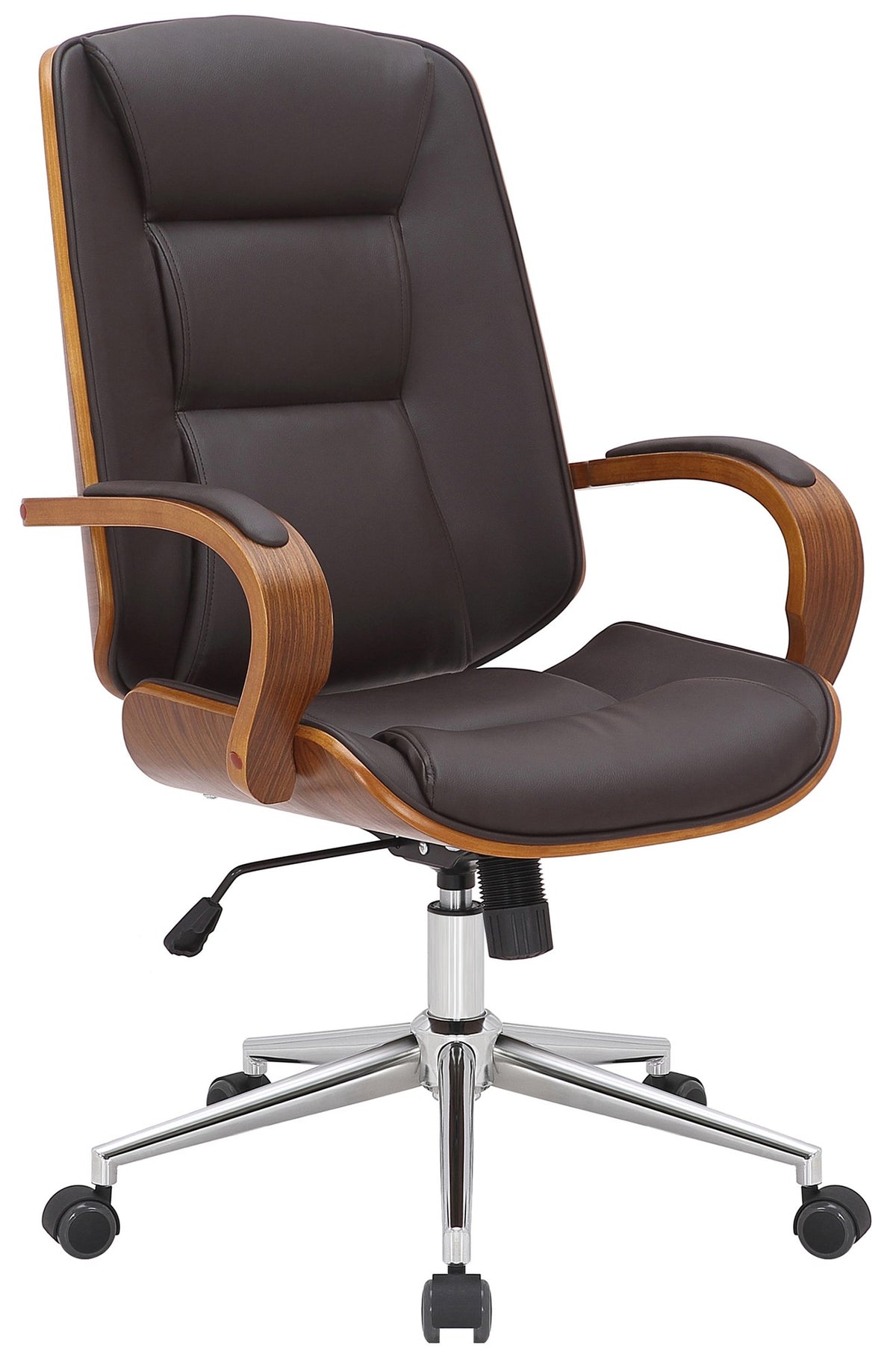 Bureaustoel Yankton walnoot/bruin walnuss/braun