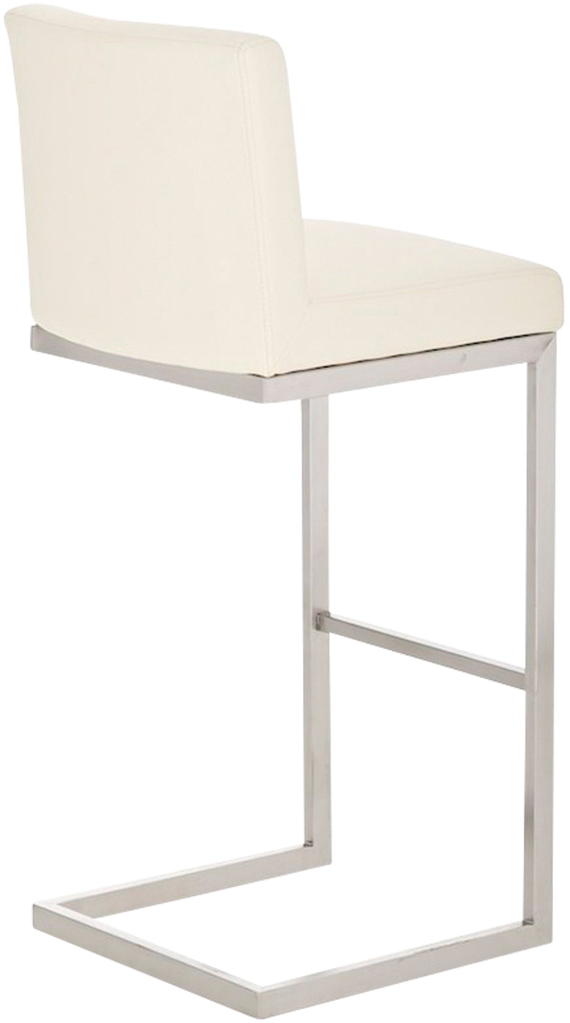 Barkruk Paros Kunstleer creme creme