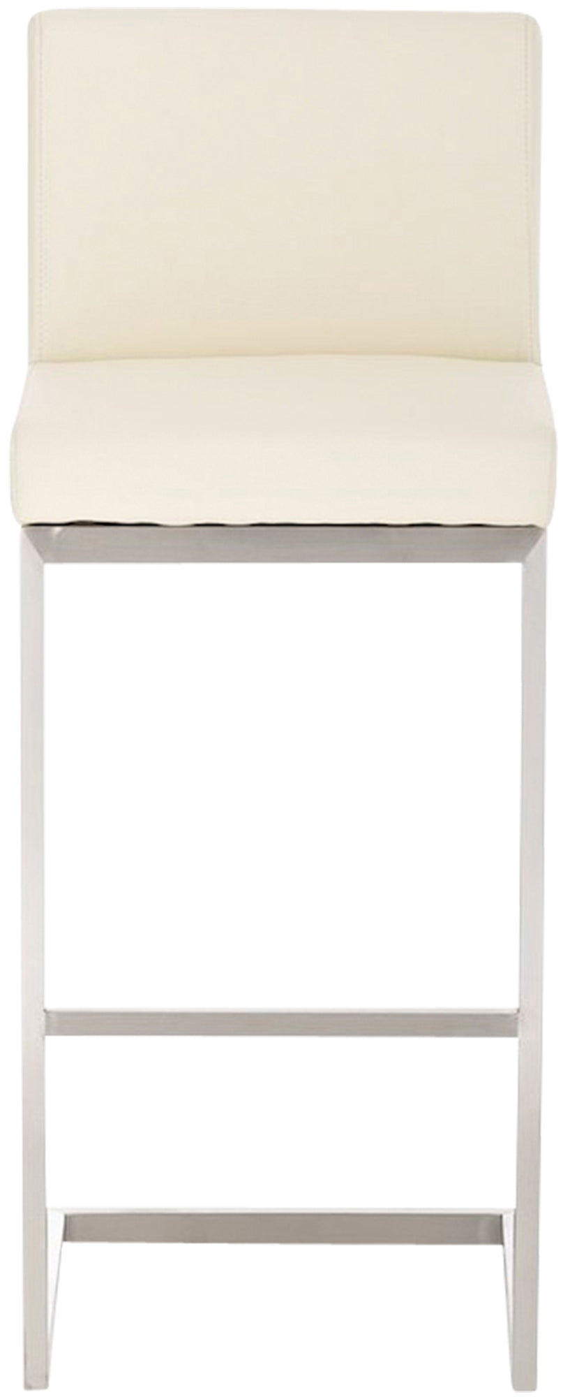 Barkruk Paros Kunstleer creme creme