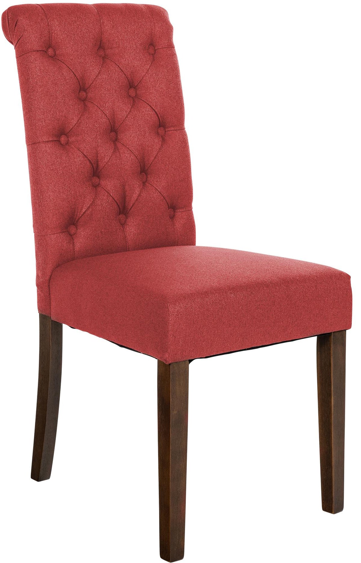 Eetkamerstoel Lisburn rood,Stof rot