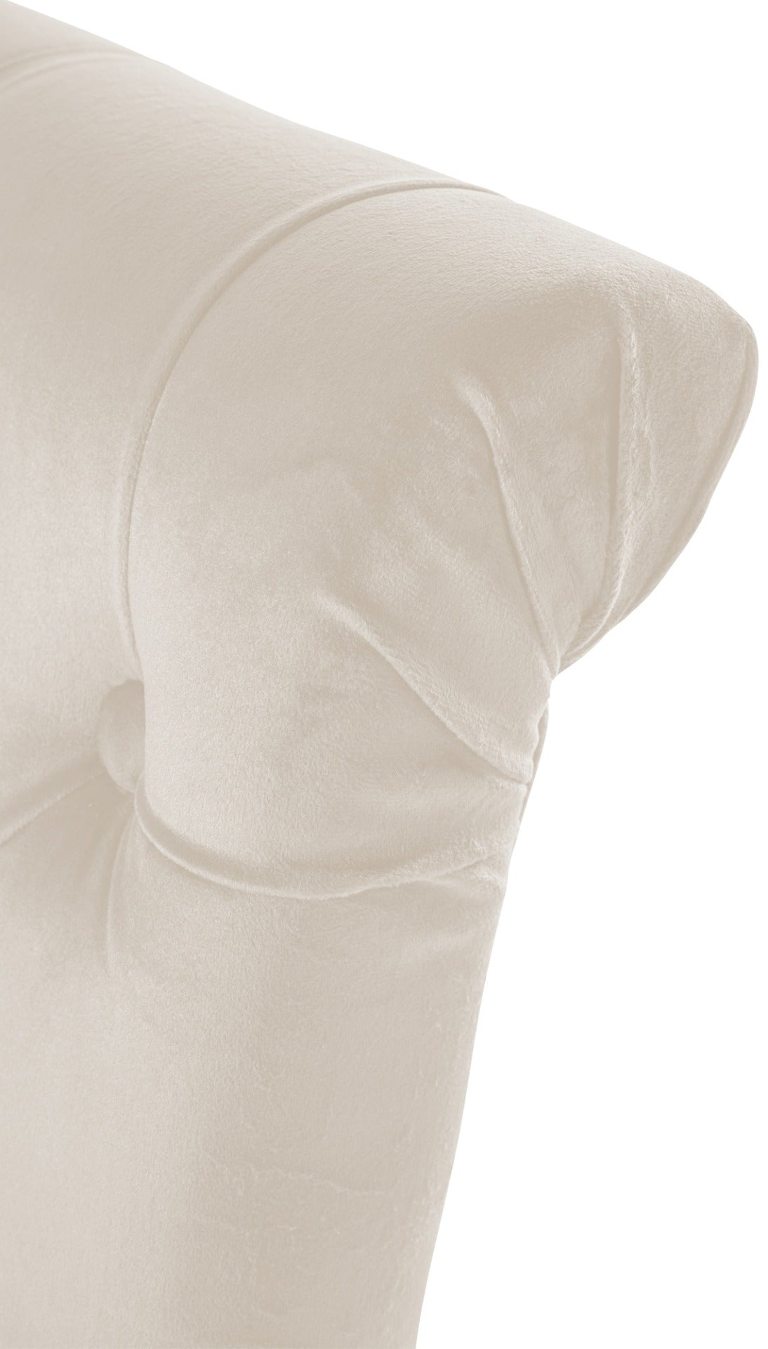 Eetkamerstoel Lisburn creme,Fluweel creme