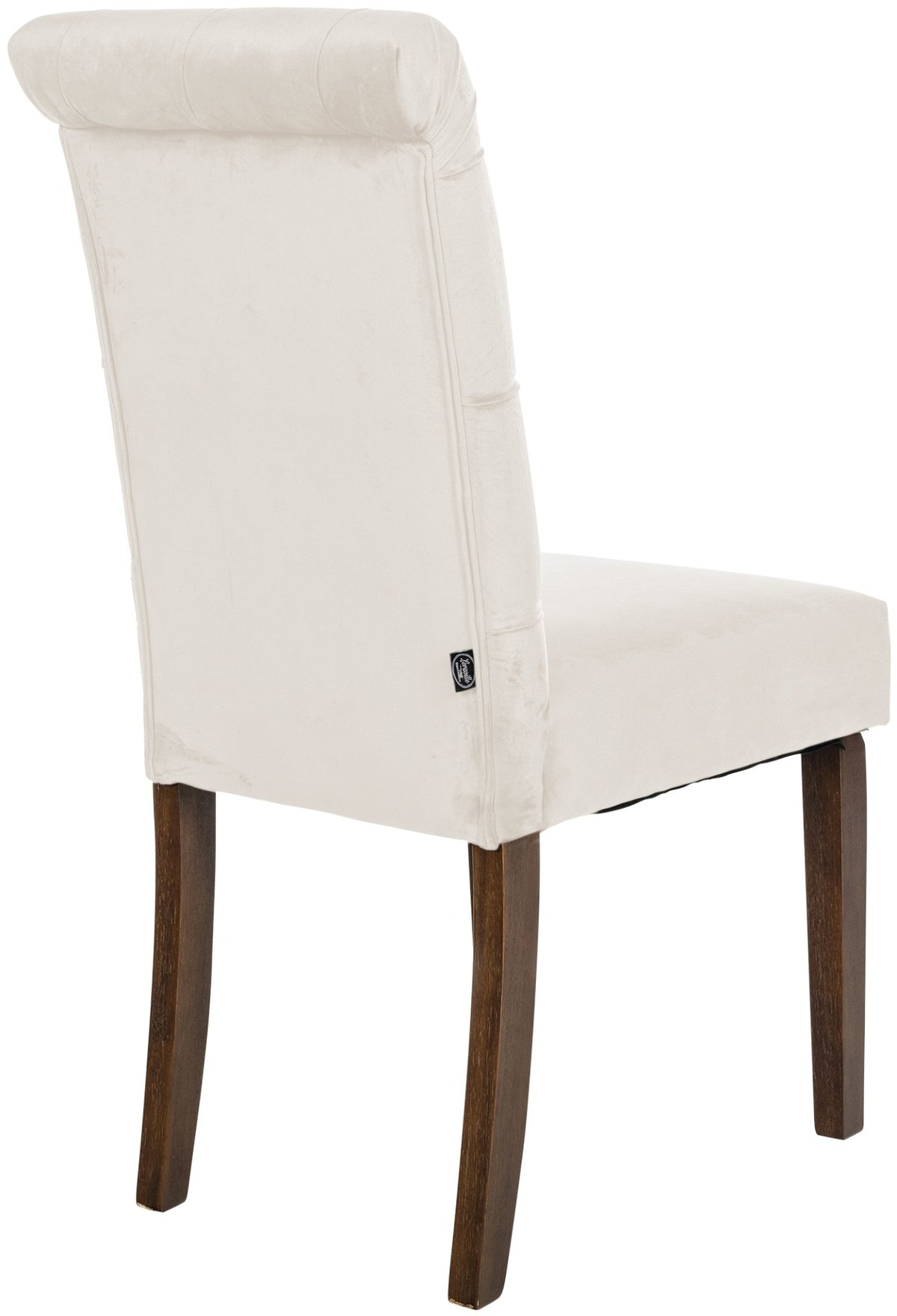 Eetkamerstoel Lisburn creme,Fluweel creme