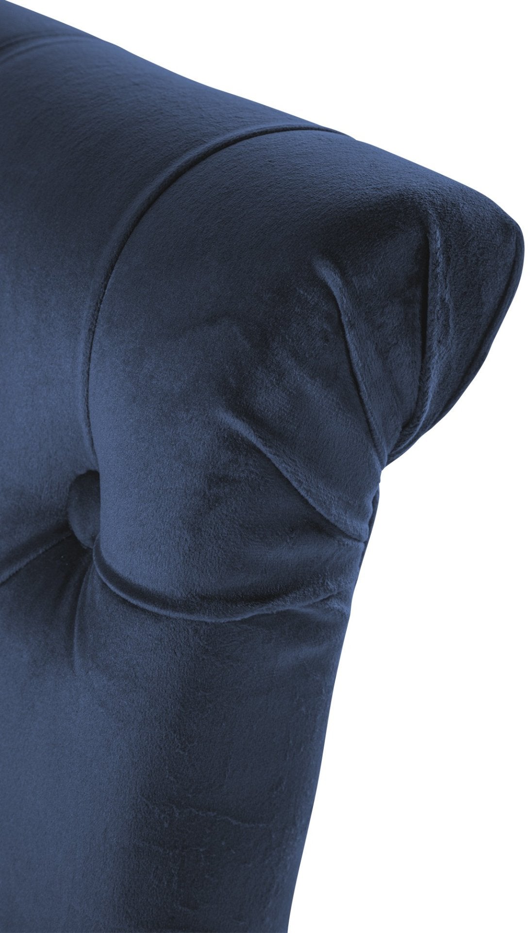 Eetkamerstoel Lisburn blauw,Fluweel blau