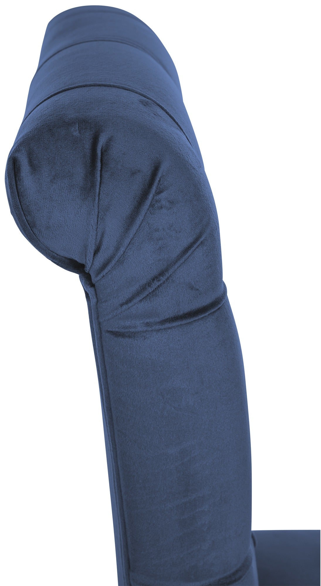 Eetkamerstoel Lisburn blauw,Fluweel blau