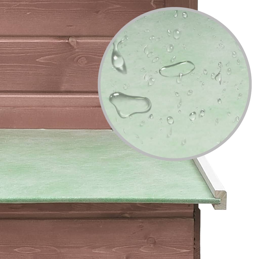 vidaXL Kippenhok 170x81x110 cm massief grenen- en vurenhout - Aashly