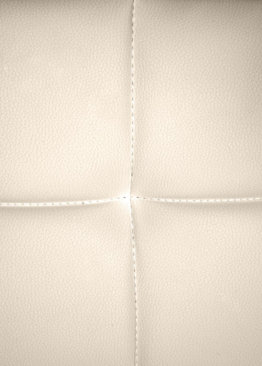 Bezoekersstoel Canada B Kunstleer creme creme