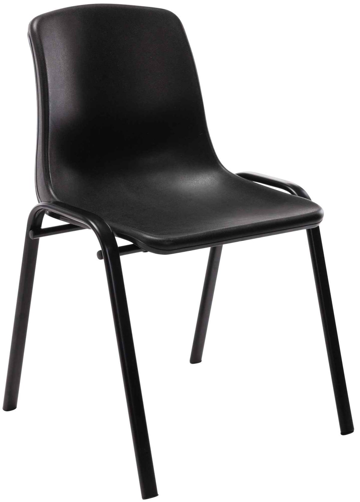 Stapelstoel Nowra kunststof zwart schwarz