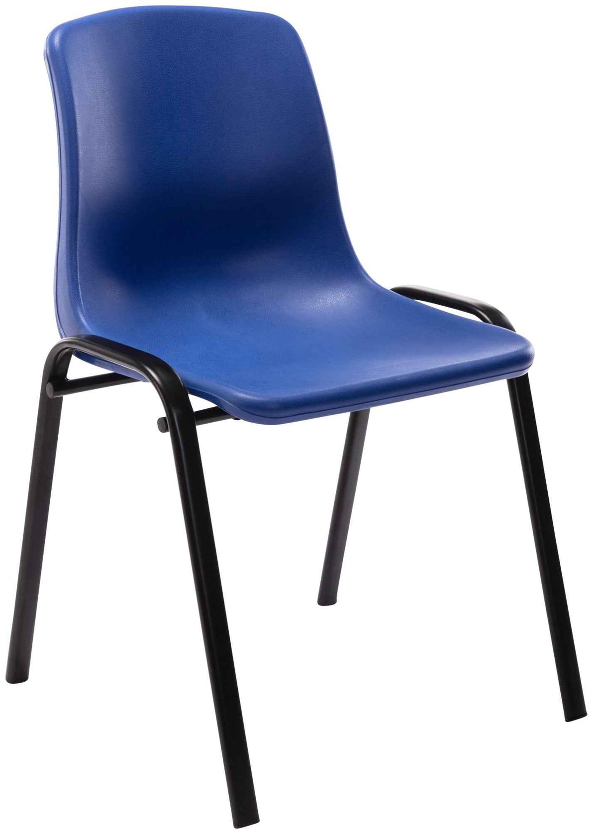 Stapelstoel Nowra kunststof blauw blau