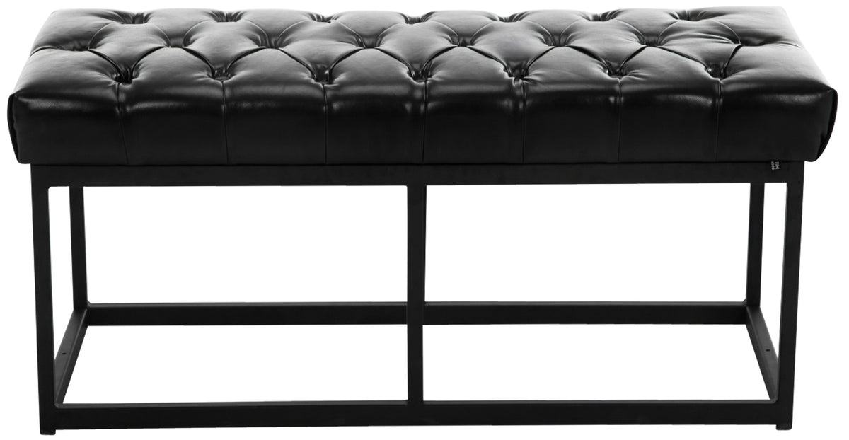 Bank Amun B zwart,100 cm schwarz
