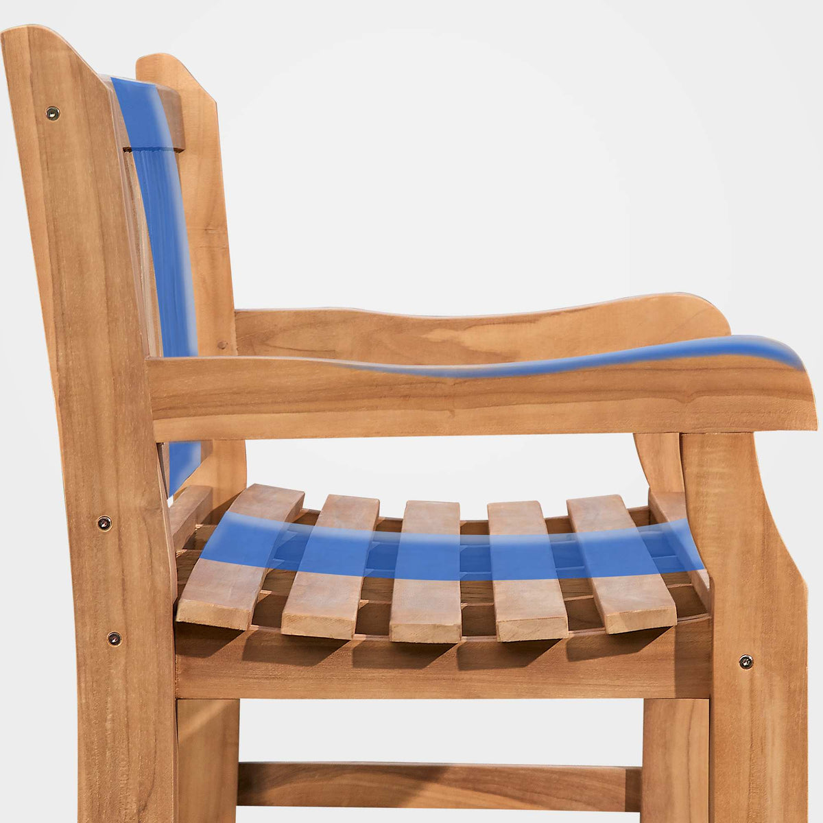 Tuinbank 120 cm met hoes Jackson teak