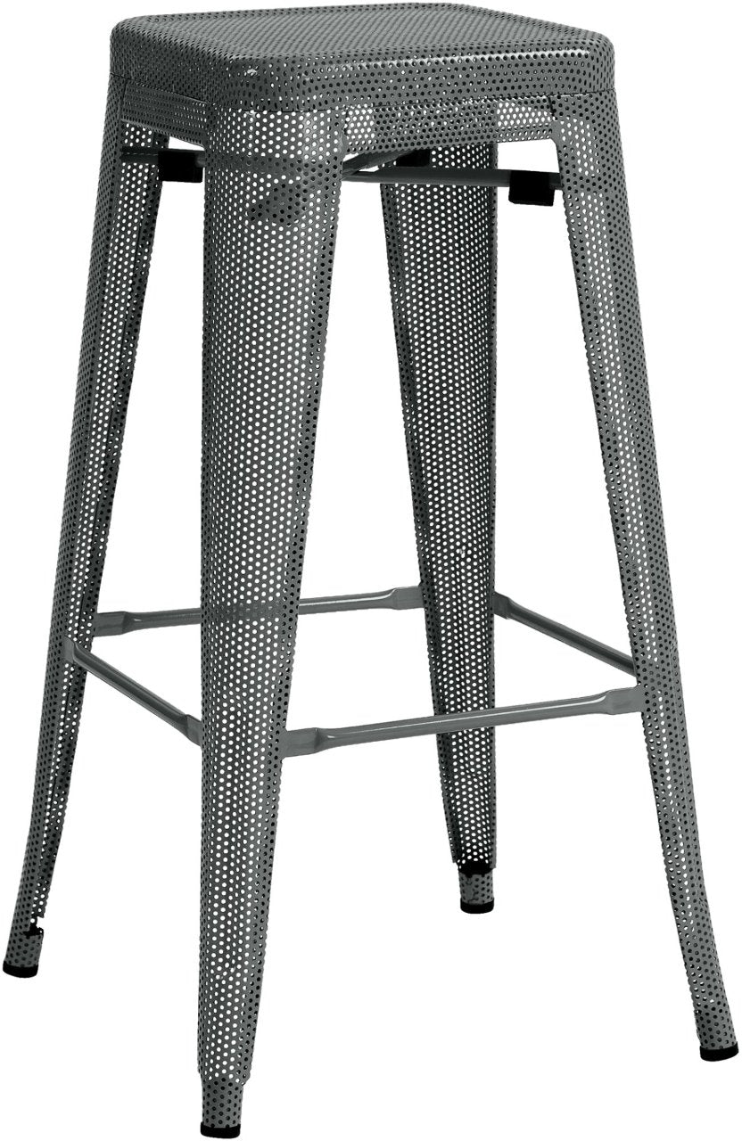 Barkruk Fletcher grijs grau