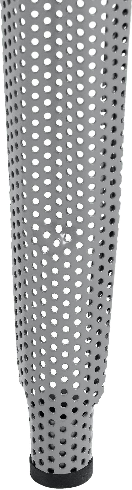 Barkruk Fletcher zilver silber