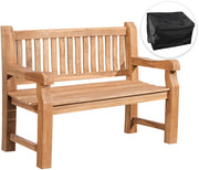 Tuinbank 120 cm met hoes Jackson teak