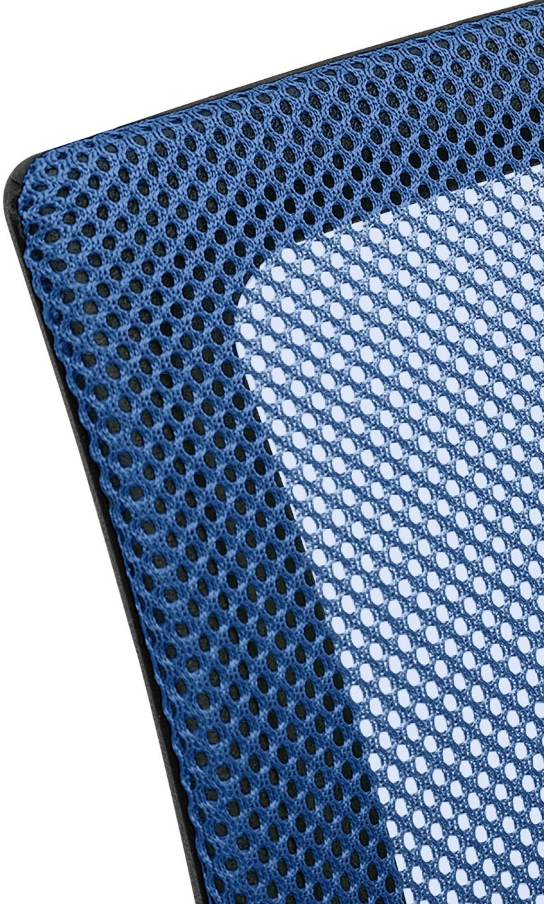 Bezoekersstoel Eureka blauw blau