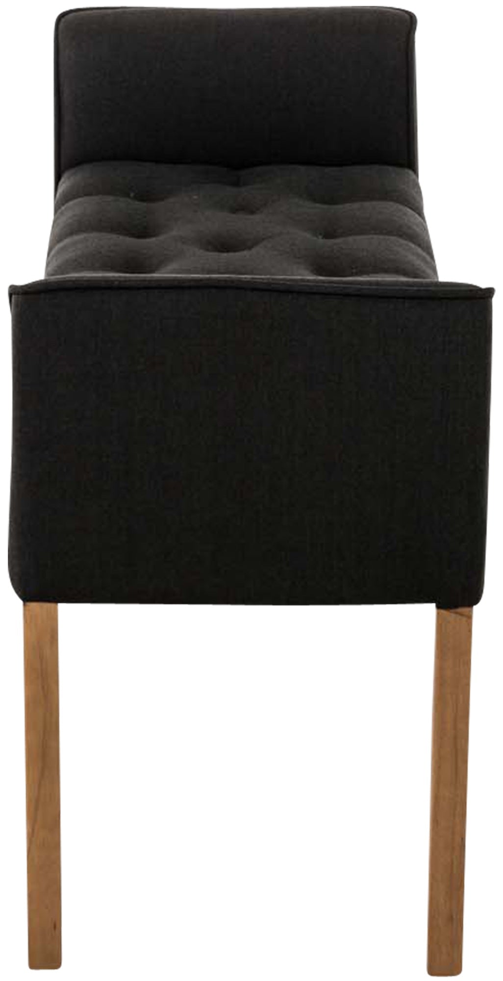 Chaise longue Cleopatra, stof donkergrijs,antiek licht dunkelgrau