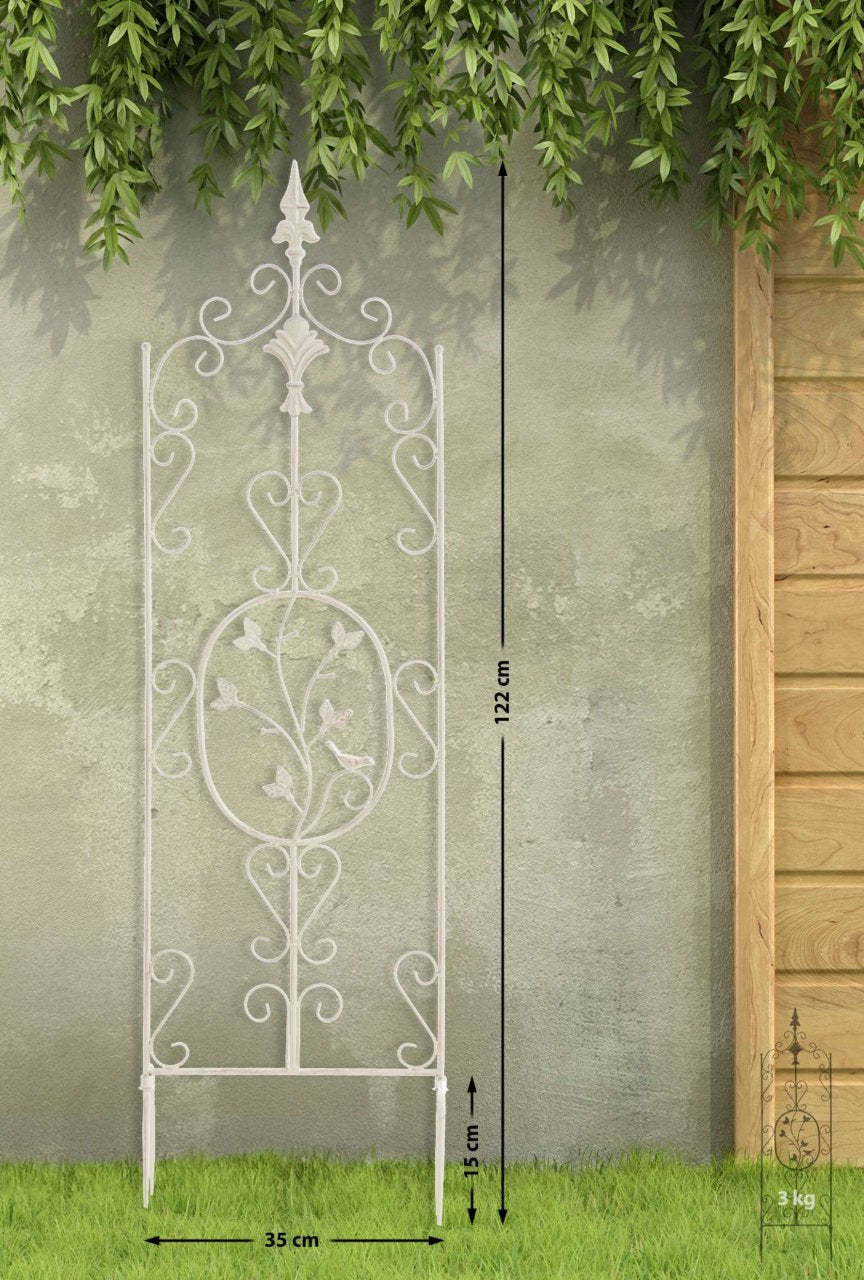 Set van 2 Klimplantrek Burgus antiek/creme antik-creme