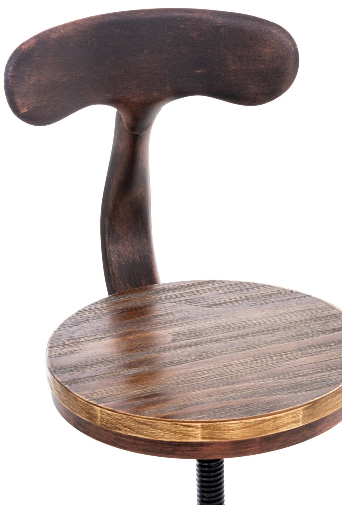 Set van 2 barkrukken Hanam bronzen bronze