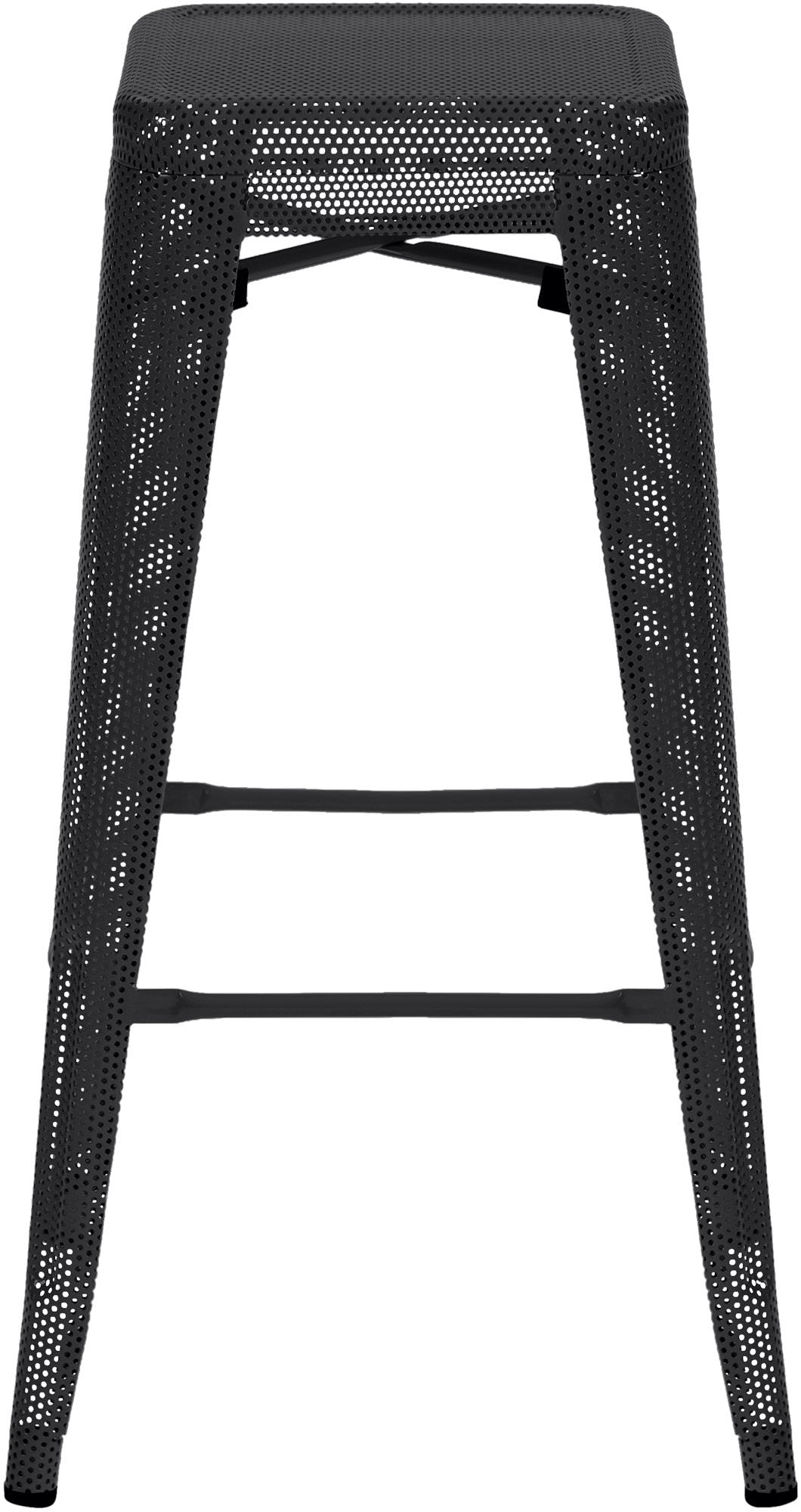 Set van 4 barkrukken Fletcher zwart schwarz