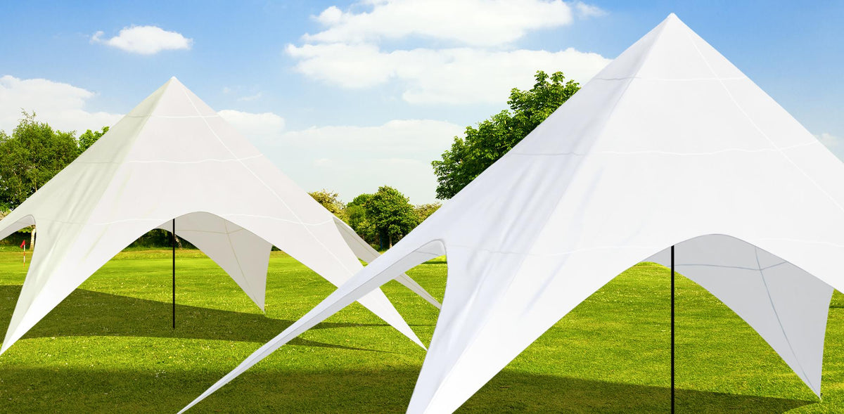 Stertent 12m wit weiß