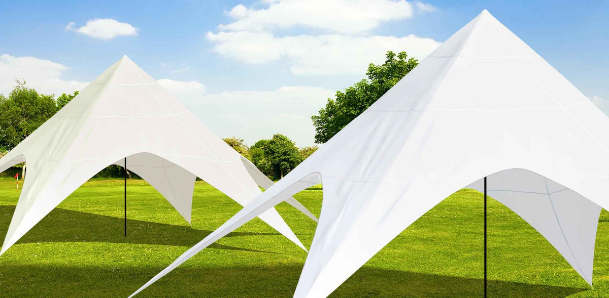 Stertent 12m wit weiß