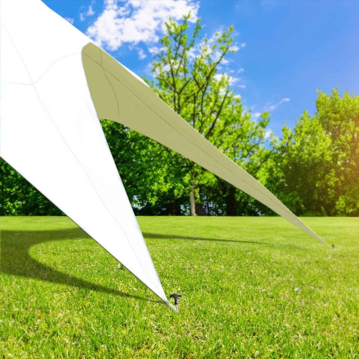 Stertent 12m wit weiß