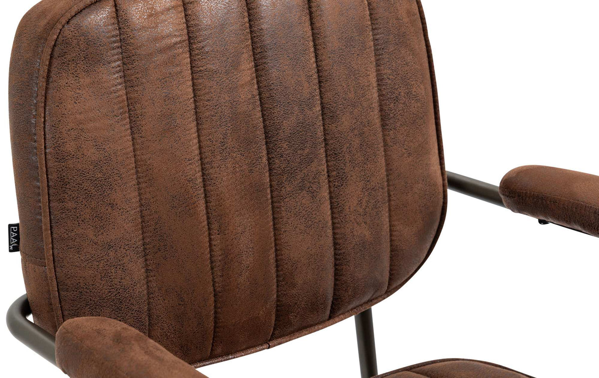 Bureaustoel Natrona cognac cognac