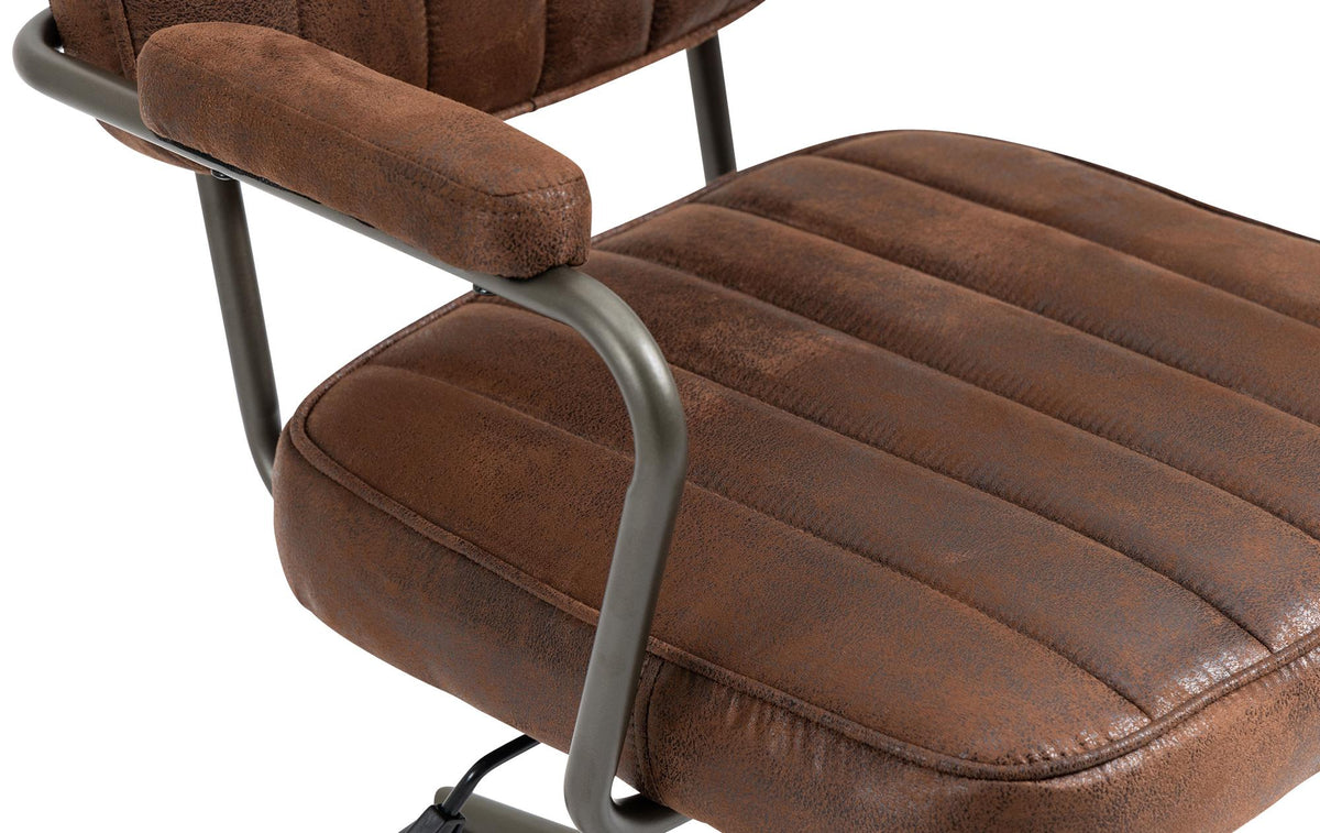 Bureaustoel Natrona cognac cognac