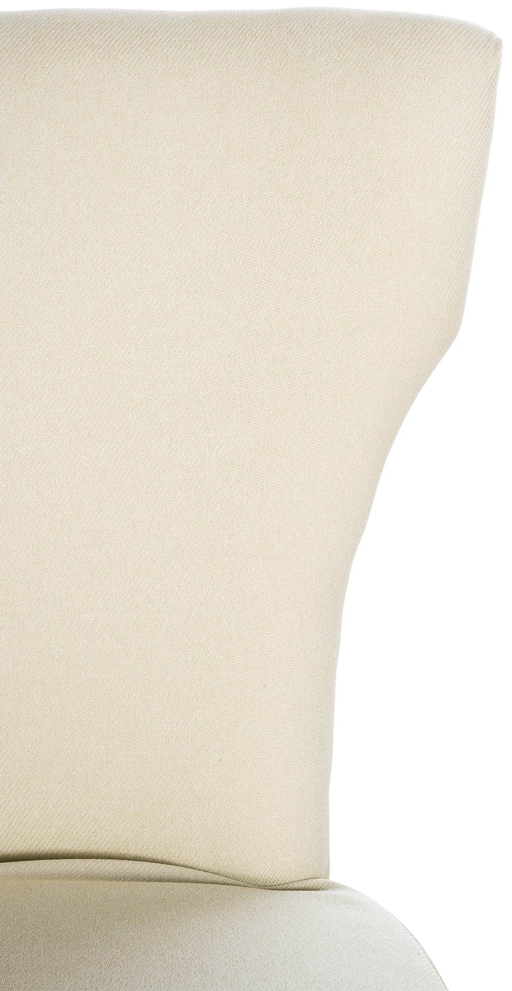 Set van 2 eetkamerstoelen Zadar stof creme,antiek licht creme
