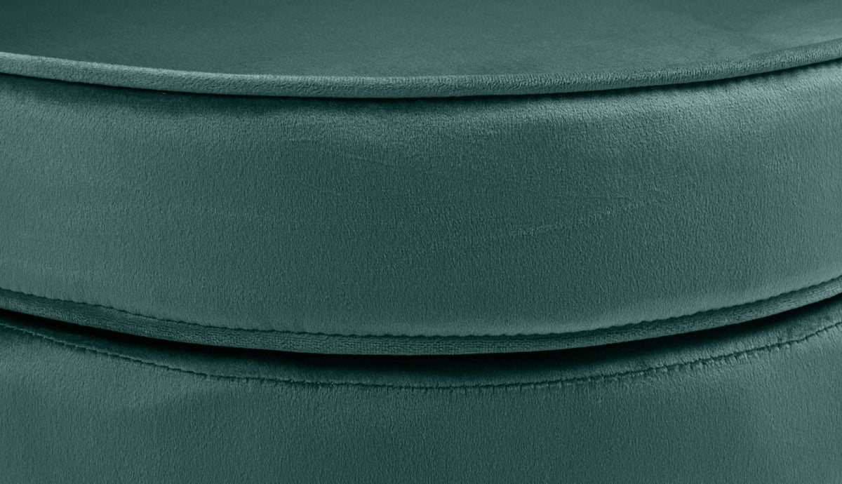 Fauteuil Rosita Fluweel groen grün
