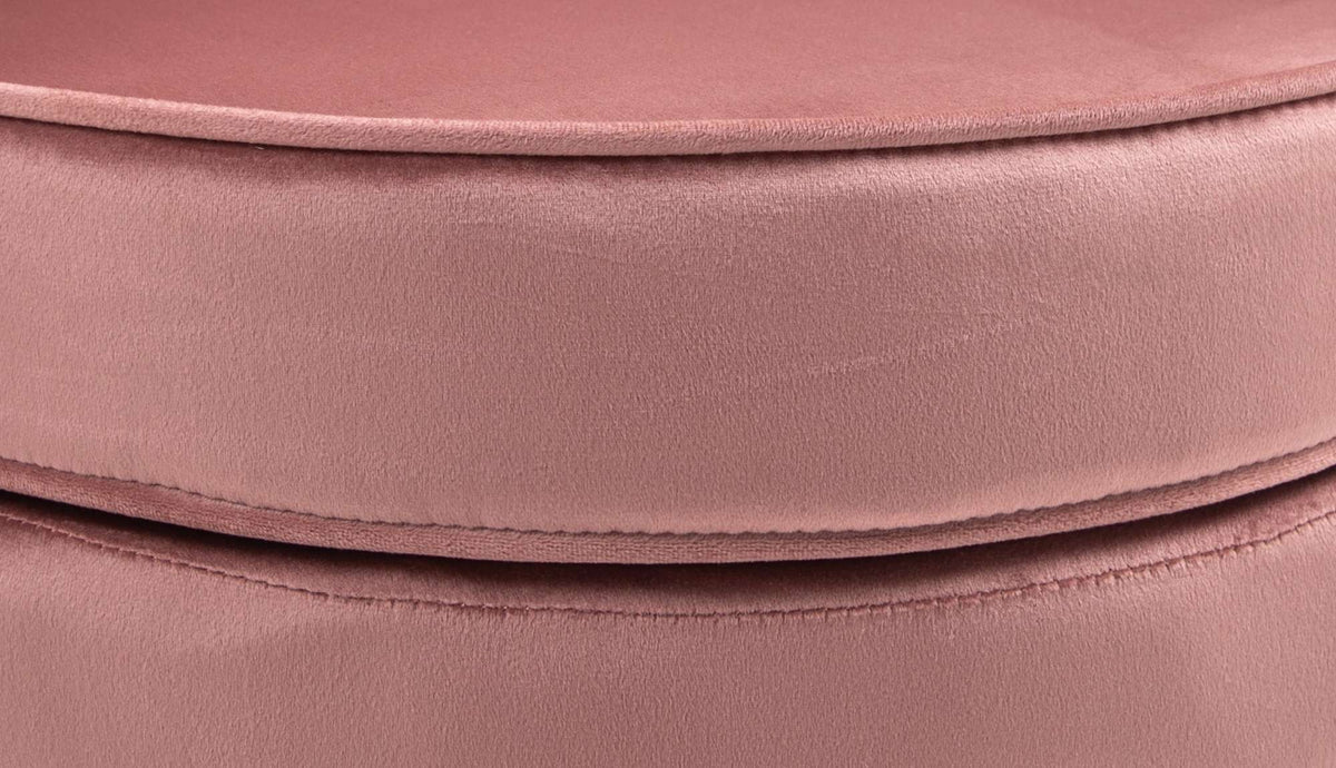 Fauteuil Rosita Fluweel rosa rosa