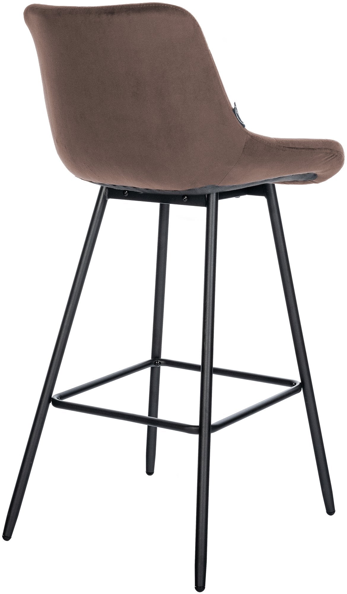 Barkruk Weston bruin,Fluweel braun