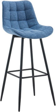 Barkruk Dartford blauw,Stof blau