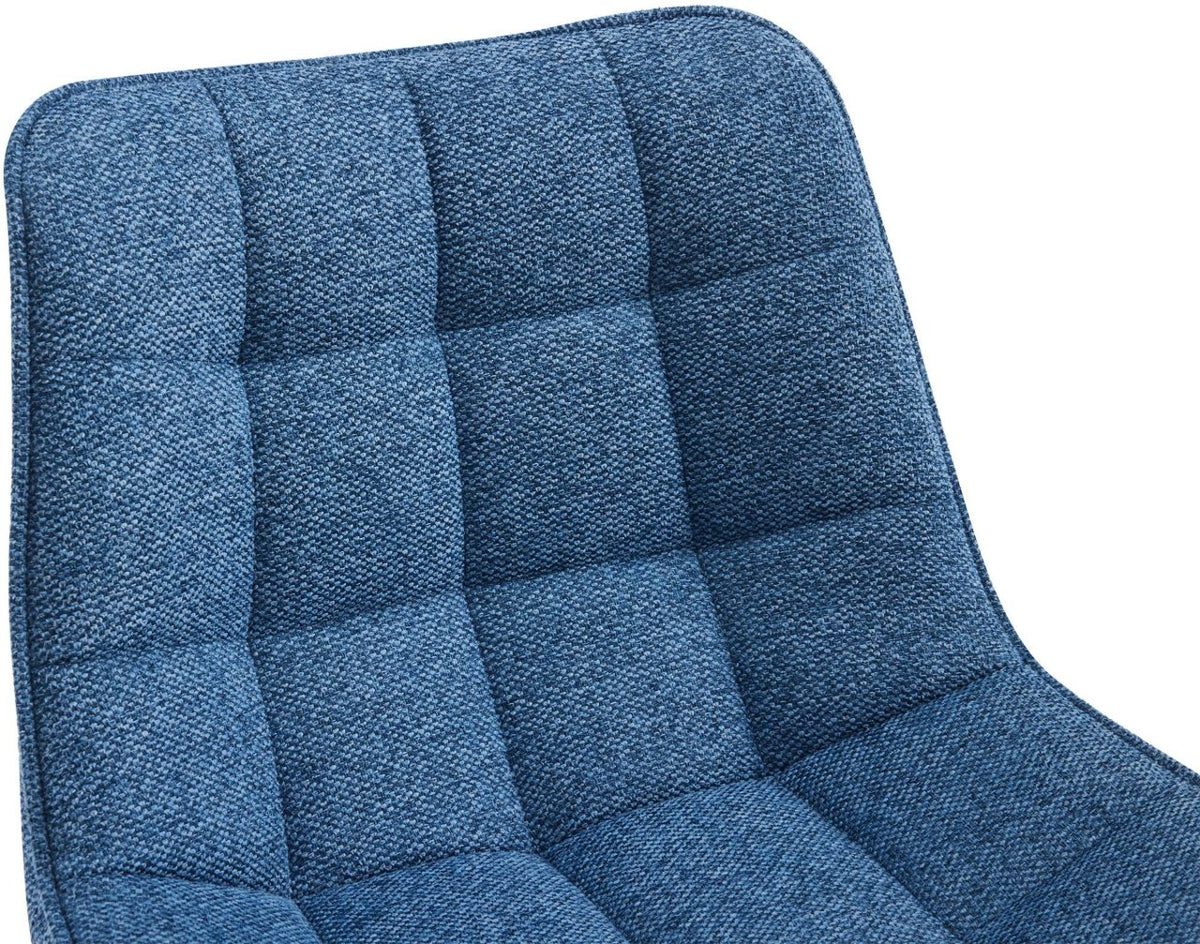 Barkruk Dartford blauw,Stof blau