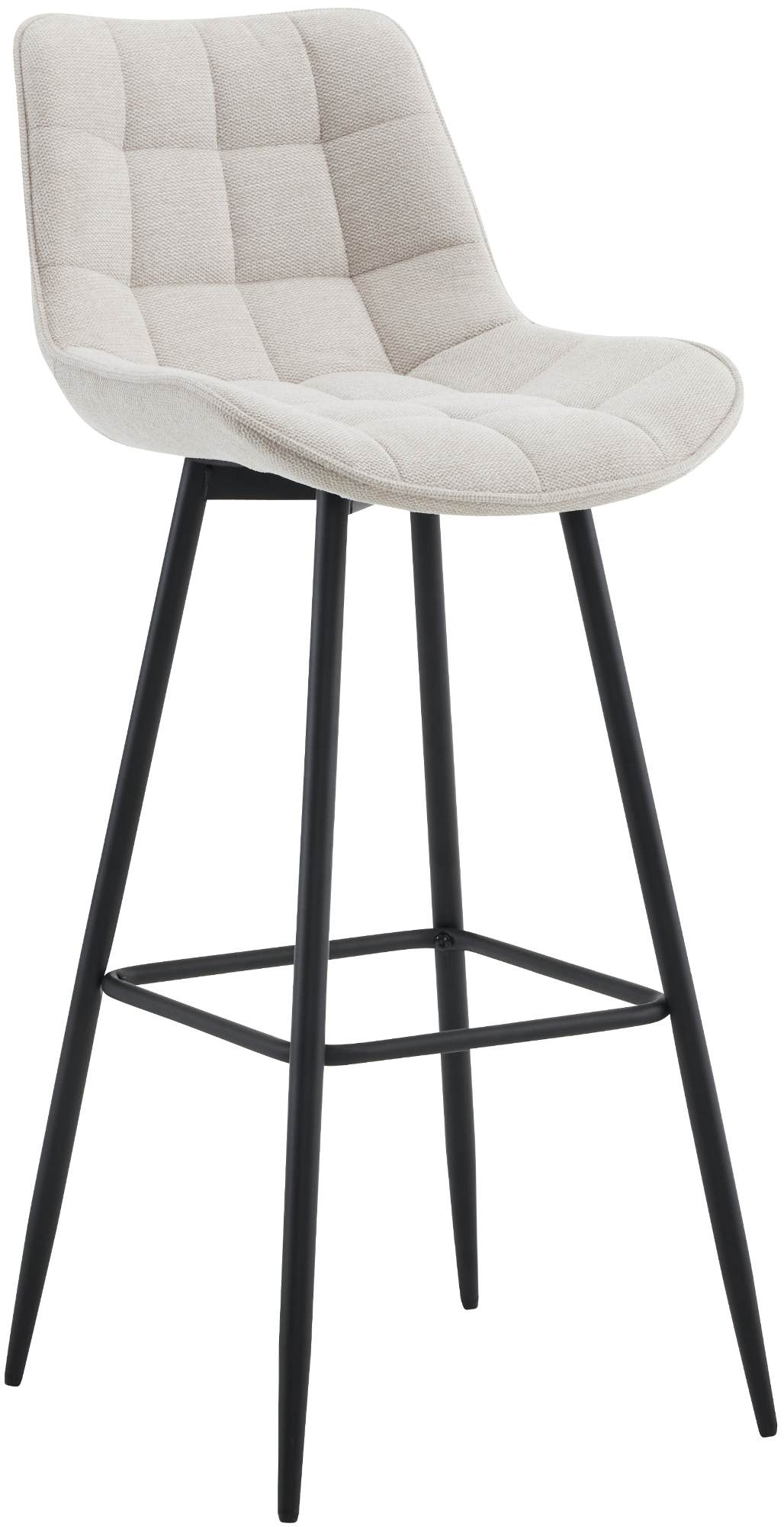 Barkruk Dartford creme,Stof creme