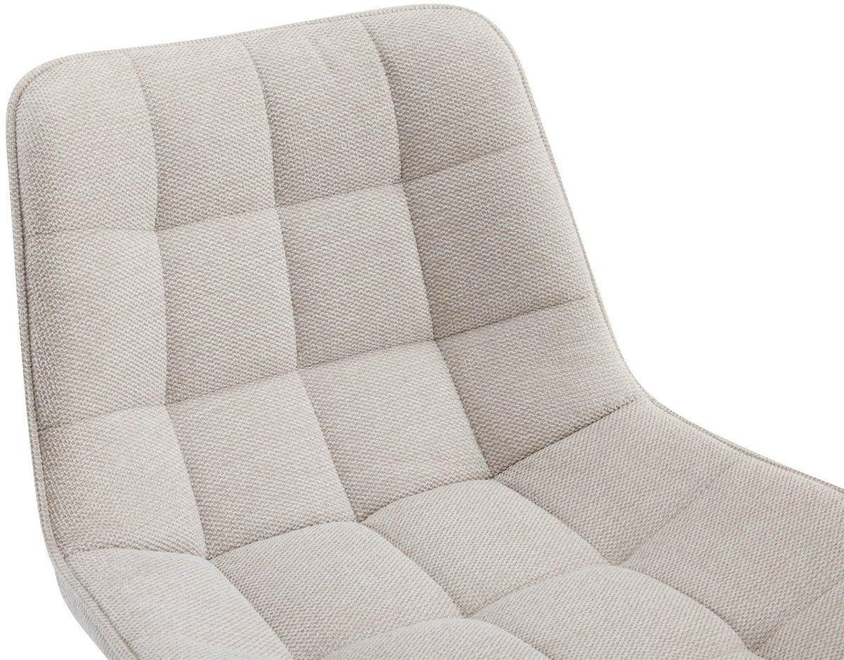 Barkruk Dartford creme,Stof creme