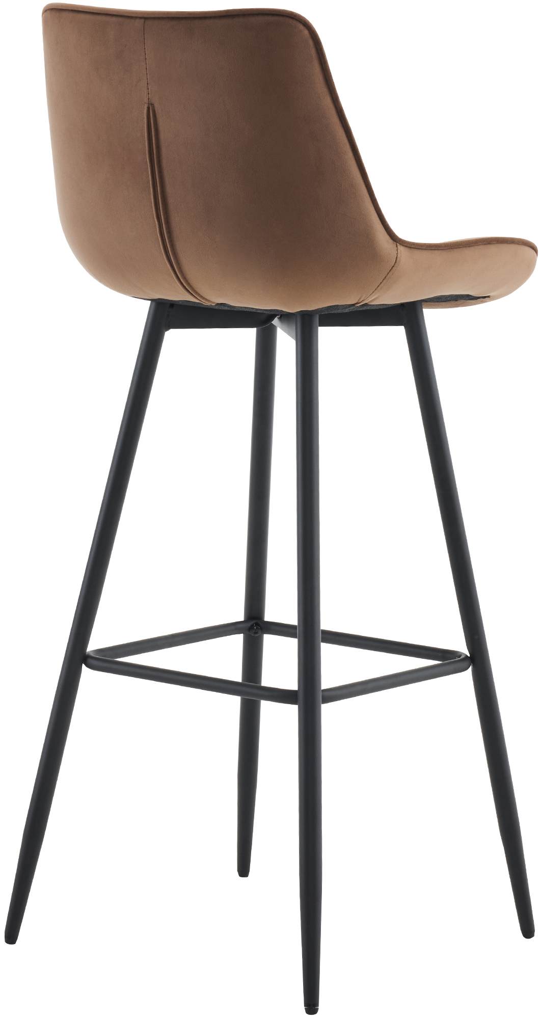 Barkruk Dartford bruin,Fluweel braun