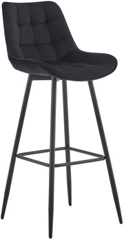 Barkruk Dartford zwart,Fluweel schwarz