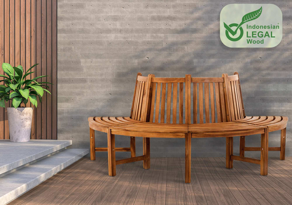 Boombank Leming 200 cm teak