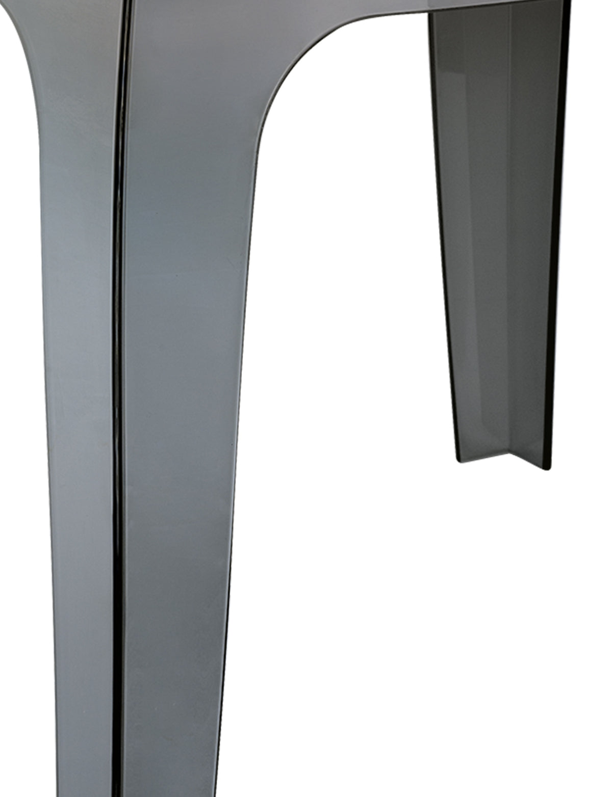 Bijzettafel Queen 50 x 50 cm zwart schwarz