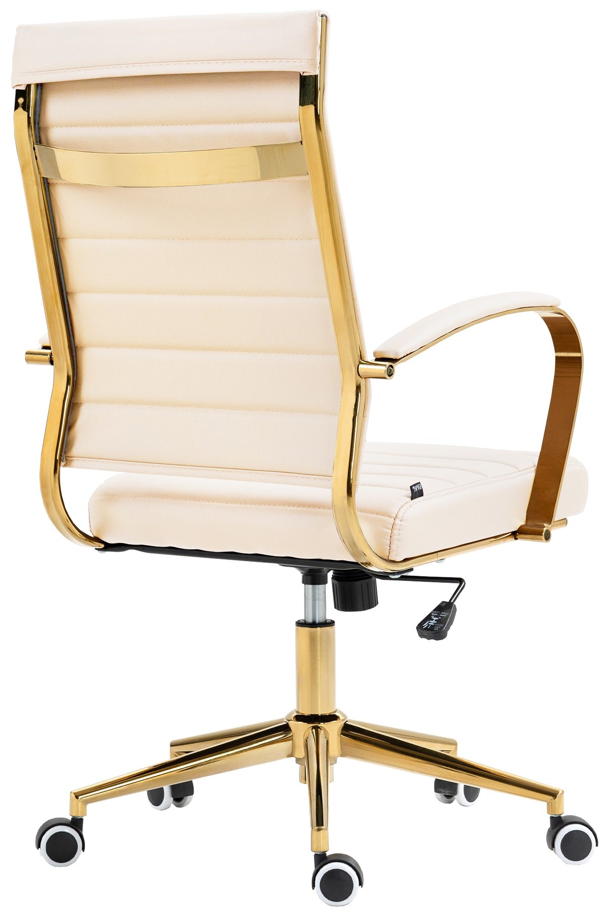 Bureaustoel Havana Kunstleer creme creme