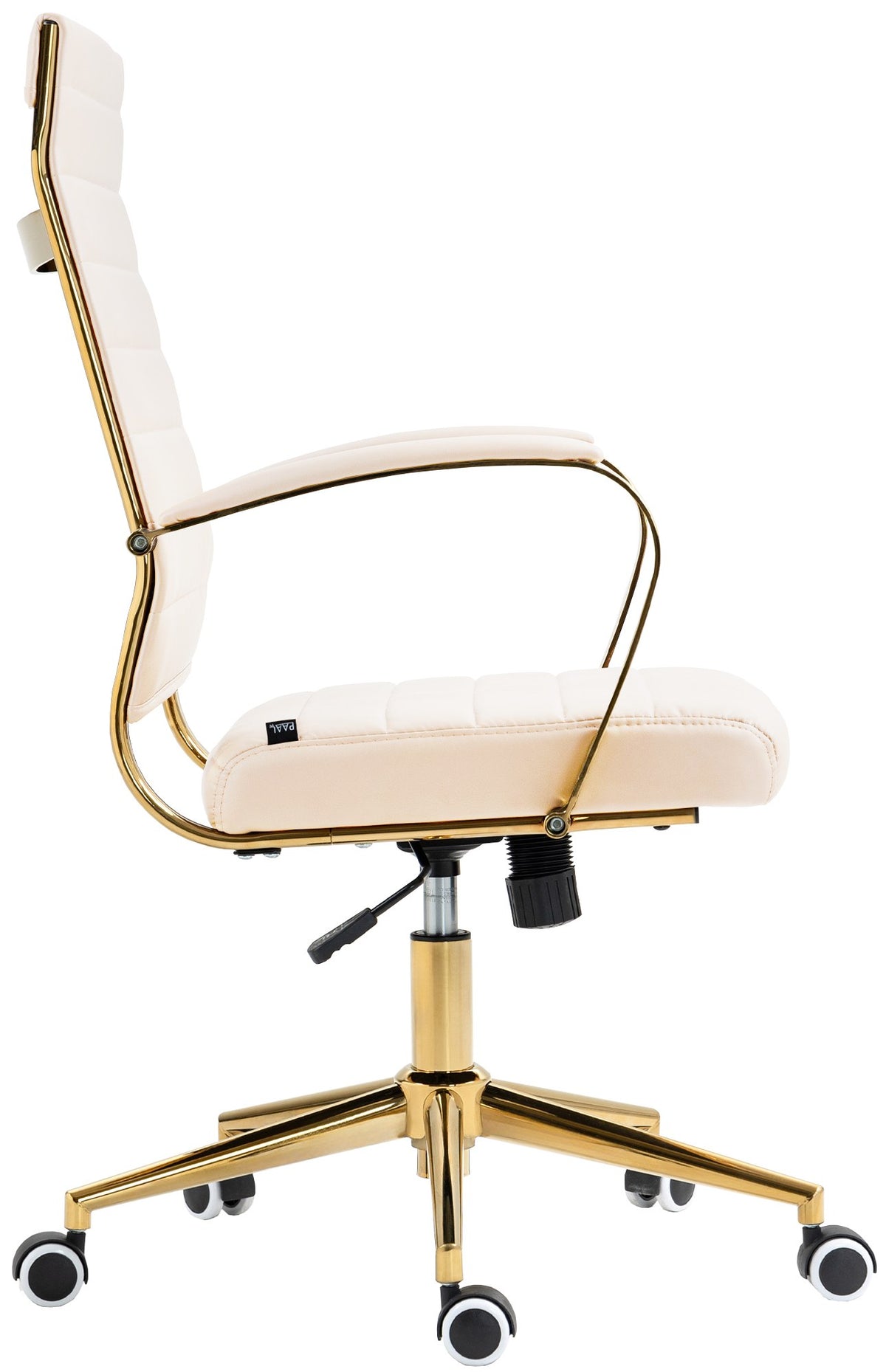 Bureaustoel Havana Kunstleer creme creme