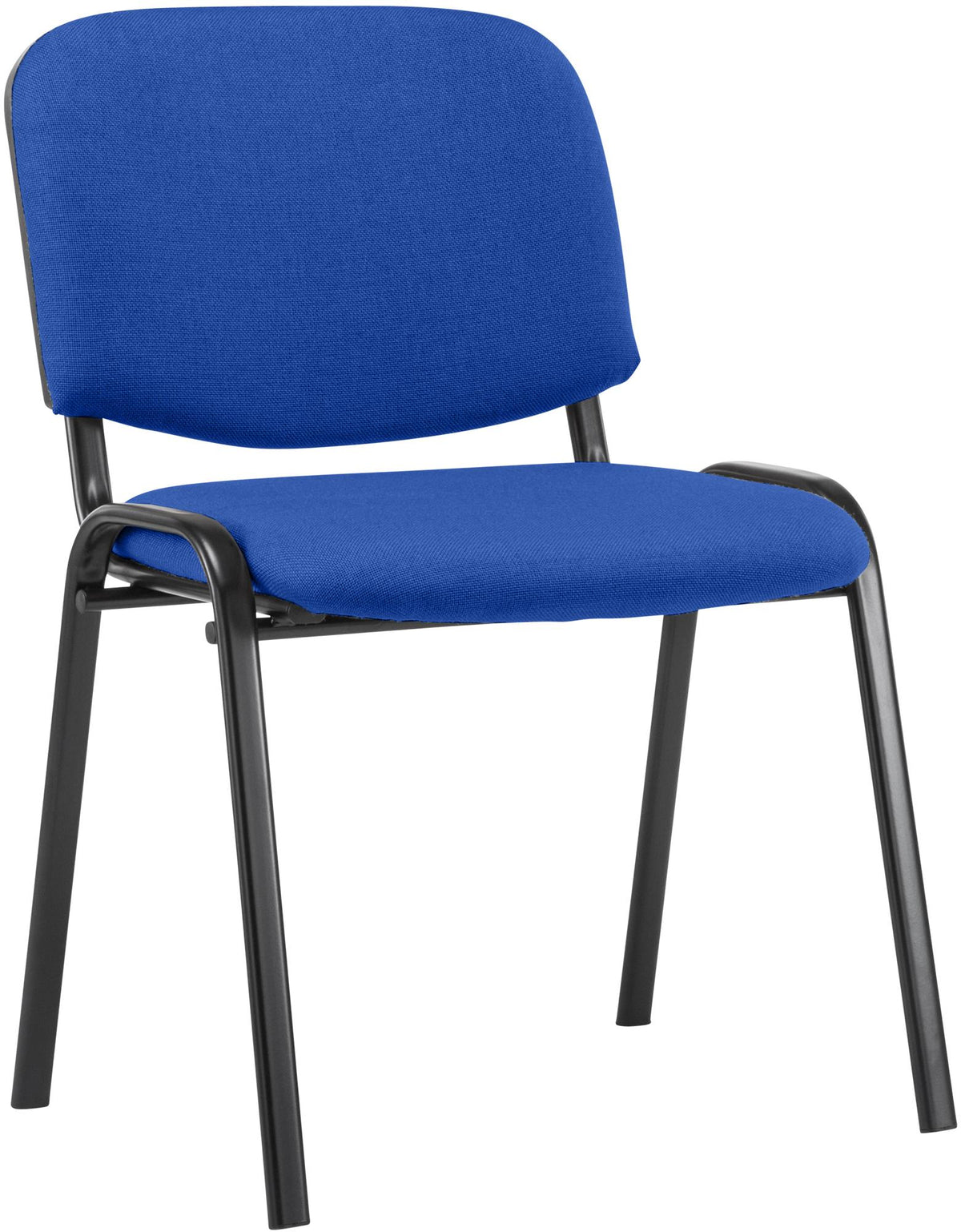 Bezoekersstoel Ken Stof blauw blau