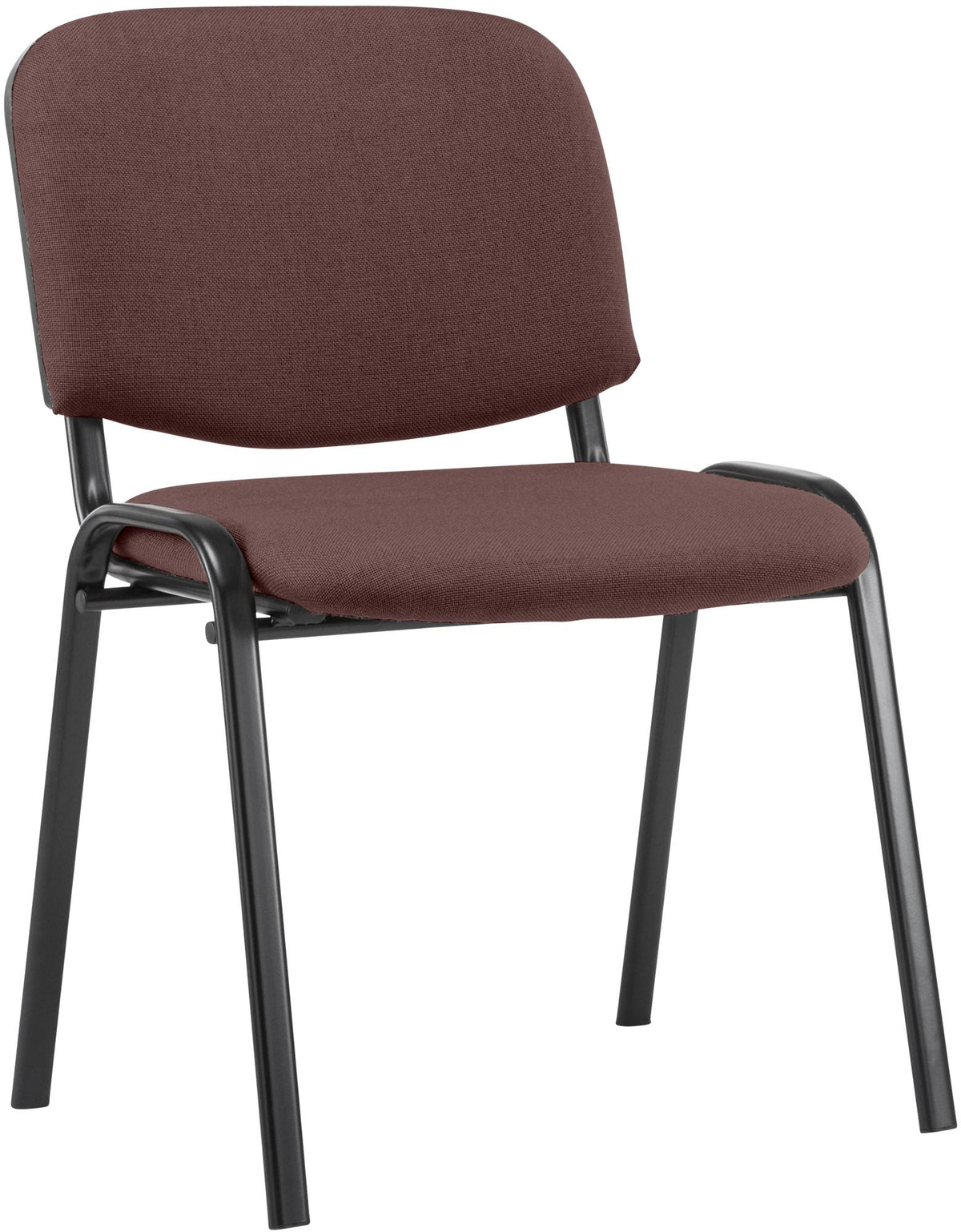 Bezoekersstoel Ken Stof bruin braun