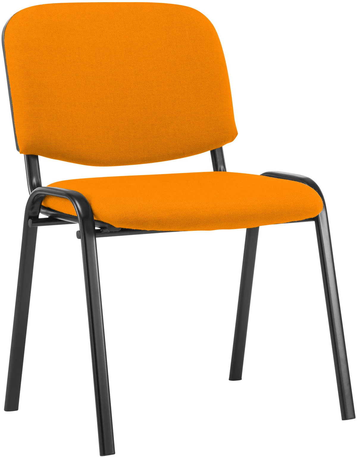 Bezoekersstoel Ken Stof oranje orange
